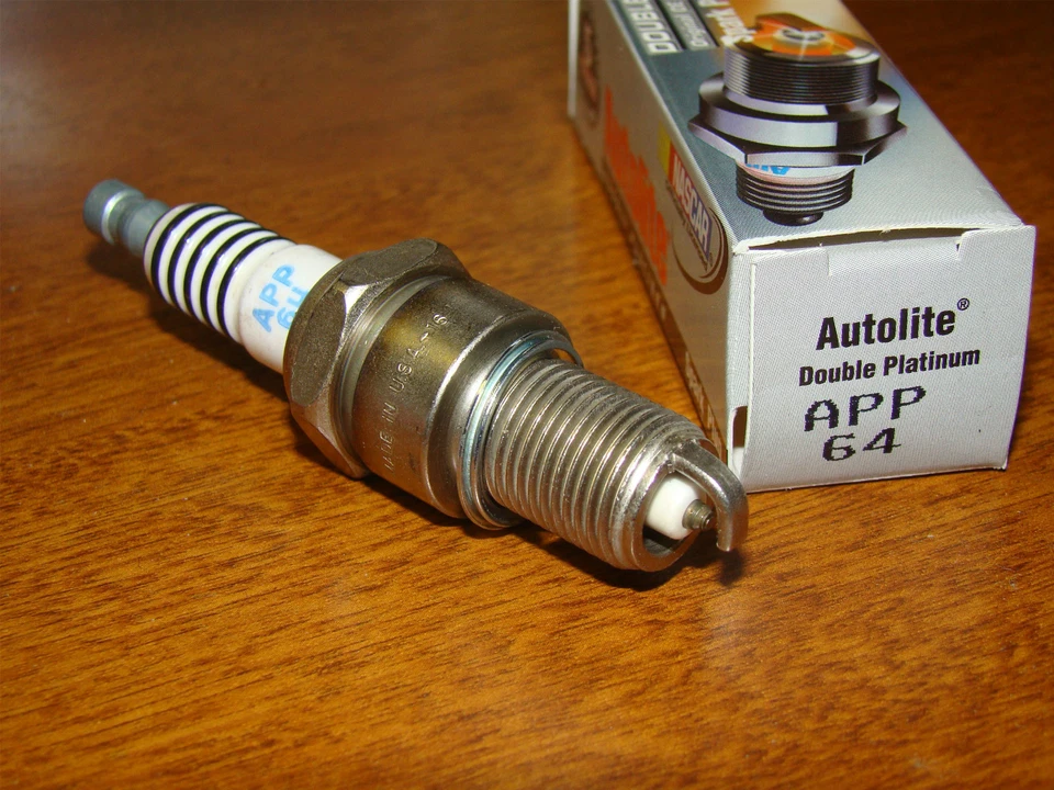 AUTOLITE APP64 BUJÍA DOBLE PLATINO ENVÍO BAJO NOS  Foto 1 de 1