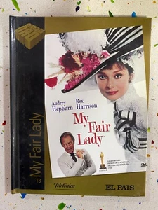 My Fair Lady DVD + Book Audrey Hepburn Rex Harrison Español Inglés - Picture 1 of 4