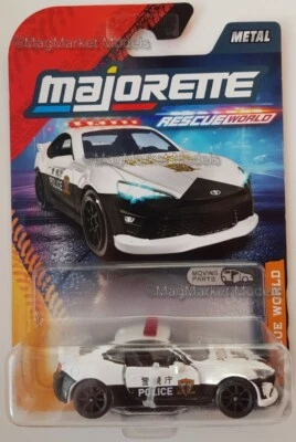MAJORETTE · TOYOTA 86 GT · POLICE · RESCUE WORLD · NEW RELEASE & RARE IN UK - Image 1 of 4