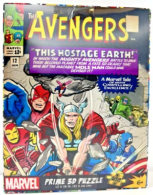 NUEVO Puzzle Prime 3D Marvel Avengers Lenticular 300 Piezas “This Hostage Earth” Foto 1 de 4