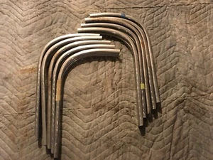 PAIR 1959, 1960  CHEVROLET EL CAMINO, SEDAN LOWER OUTER WINDSHIELD PILLLER FILLE - Bild 1 von 1