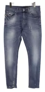 Tiger Of Sweden Pistolero Neta Herrenjeans W30/L34 Zerrissen Distressed Zip - Bild 1 von 11