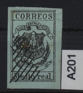 Fälschung Dominikanische Republik 1866, Verkauf als Fälschung, A201 - Bild 1 von 1