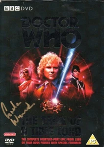 Doctor Who: THE TRIAL OF A TIME LORD DVD Slipcase Signed by Gordon Warnecke - Picture 1 of 1