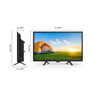 NEW CHIQ 24" Android Smart LED TV Netflix WiFi Chromecast 12v Caravan Ready - Picture 1 of 14