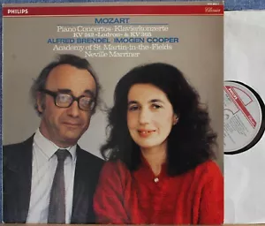Brendel; Cooper; Marriner. Mozart (Piano concertos). Philips 416 364. NM - Picture 1 of 1