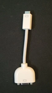 Mini Apple DVI Male to VGA Female Adapter 5" Video Cable Converter Apple MacBook - Picture 1 of 5
