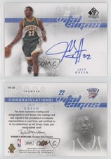 2008-09 SP Authentic Vital Signs Jeff Green #VS-JG Auto