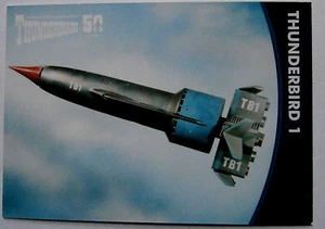 THUNDERBIRDS 50 YEARS - Card #34 - Thunderbird 1 - Unstoppable Cards 2015 - Picture 1 of 2