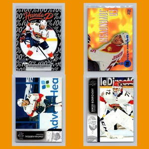 Florida Panthers Lot 4 Hockey Cards Upper Deck Hundo P Aleksander Barkov NM NHL - Picture 1 of 6