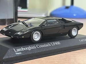 Lamborghini Countach LP 400 Black Series Icona RARA 1:43 Minichamps - Bild 1 von 12