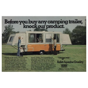 1975 Apache: Before You Buy Camping Trailer Vintage Print Ad - Picture 1 of 1