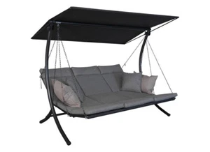 Angerer Hollywoodschaukel Swing Smart granit - Bild 1 von 5