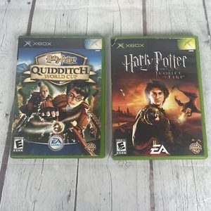 Xbox Harry Potter Quidditch World Cup und Feuerkelch Handbuch - getestet - Bild 1 von 12