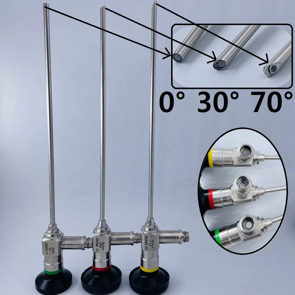 0°/ 30°/70° ENT Endoscopy Sinuscope 4x175MM Arthroscopy fit Storz Wolf Stryker - Image 1 of 4