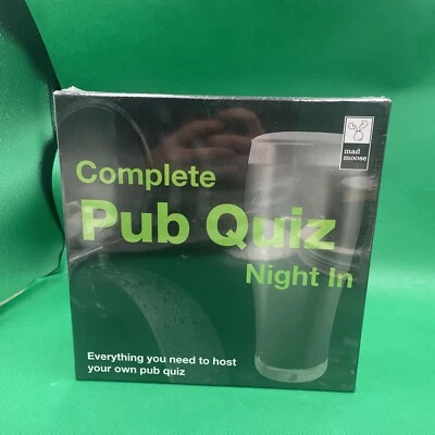 THE COMPLETE PUB QUIZ NIGHT IN - MAD MOOSE - NEW & SEALED - RARE - Image 1 of 2
