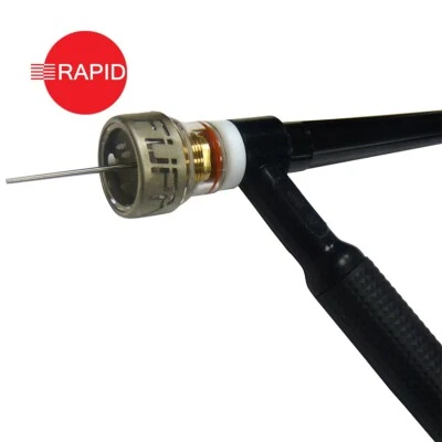 Furick Fupa 12 Pyrex & Céramique Tig Tasse Kit Avec Titane Housse pour 2.4mm - Photo 1/3