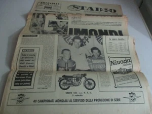 STADIO domenica 11-6-1967 GIMONDI vince il giro d italia stroncato ANQUETIL - Foto 1 di 4