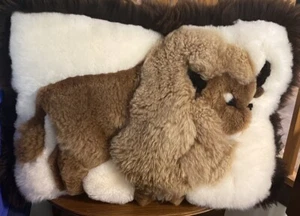 FUNDA ALMOHADA PIEL BISONTE ALPACA 100% Hecha en Perú Sin Relleno LEER - Imagen 1 de 4