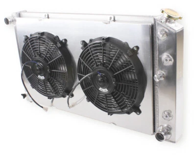 Ventilador de radiador eléctrico de 4 filas para 1968-1973 1969 Chevelle Olds Cutlass Pontiac GTO Foto 1 de 4