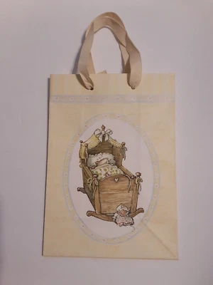 NUEVA DE COLECCIÓN Bolsa de Regalo Brambly Hedge Mediana Amarilla Bebé Ratón Jill Barklem 2000 Foto 1 de 4