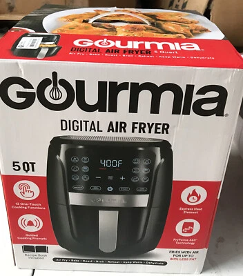 🌎 Gourmia-Digital Air Fryer,5 QT,Open Box ‼️ - Image 1 of 4
