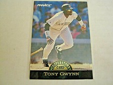 Tony Gwynn 1993 Pinnacle Cooperstown Card #20