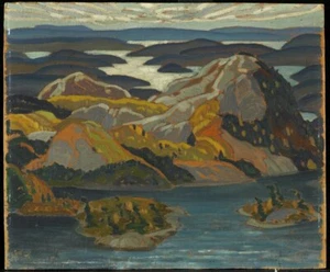 Franklin Carmichael - Grace Lake (1931) Group of Seven -17" x 22" Fine Art Print - Picture 1 of 1