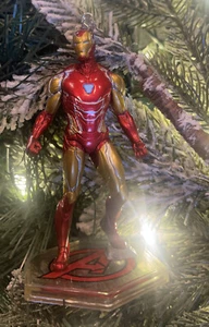 2025 Marvel Iron man Christmas Tree Ornament Ironman Avengers New w Tag - Picture 1 of 1