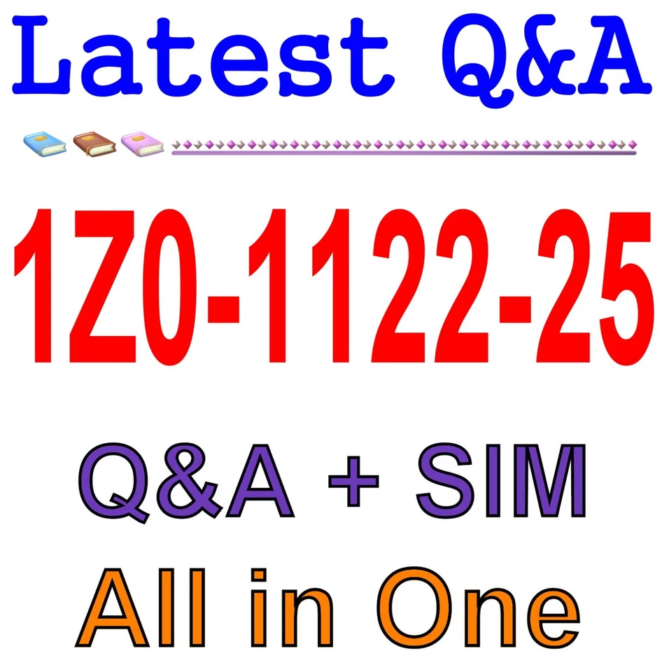 Meilleur Matériel De Pratique Pour L'Examen 1Z0-1122-25 Q&R - Photo 1/1