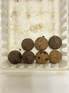 1 Authentic Civil War GETTYSBURG CS SOLID 1” SHOT Canister CANNON BALL - Picture 1 of 1