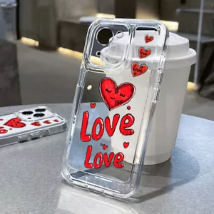 For iPhone 15 Pro Max 14 Plus 13 12 11 XS XR 7 8 Shockproof Silicone Case Cover - Picture 1 of 16