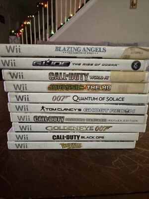 Wii Games With Cases - Used, Good Condition - 10 Games - Image 1 of 2