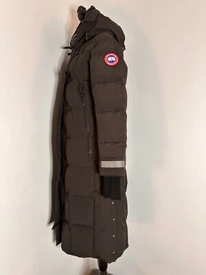 NEW Canada Goose Elmwood Parka, Size L, Black, Reflective Trim, Warm, Winter - Image 1 of 4