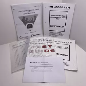 Jeppesen Testing Kit Instrument Commercial Pilot PN: JS334370-003 - See Photos - Foto 1 di 17