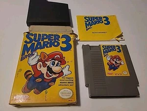 Super Mario Bros. 3 Nintendo NES Completo En Caja CIB Left Bros. - Imagen 1 de 10