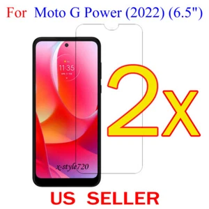2x Clear PET Screen Protector Guard Cover Film For Motorola Moto G Power (2022) - Picture 1 of 1