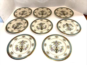 8 vintage Lenox China - Blue Tree - dessert/bread Plates - Unused 6 1/4 in - Picture 1 of 4