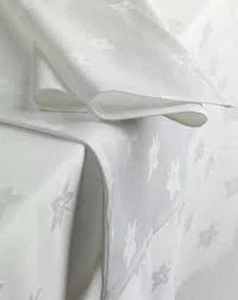 4 PACK HOTEL QUALITY NAPKINS 100% COTTON PLAIN, IVY LEAF, SATIN BAND FREE P&P - Picture 1 of 4