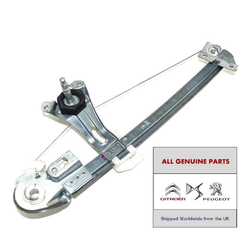 Genuine Peugeot 206 Hatchback (2A/C) SW (2E/K) Rear Left Window Lifter Regulator - Image 1 of 1