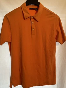 Mens Structure golf polo Size Large orange - Picture 1 of 4