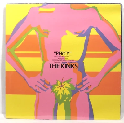 THE KINKS ‎– Percy (OST)  1987 UK Reissue LP SEALED   Ray Davies - Image 1 of 2