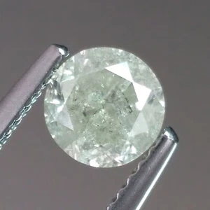 0.90cts 5.9mm Untreated Round White I color Natural Earth Mined Loose Diamonds - Picture 1 of 5