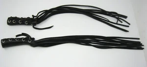 Leather 16" Handlebar Lever Tassels - Picture 1 of 1