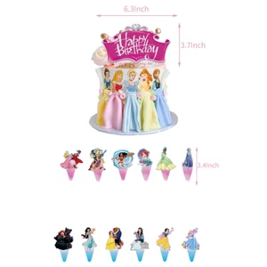 Disney princess cake and cupcake toppers - Picture 1 of 2