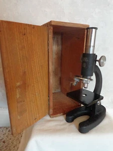 Vision Master Microscope Vintage  100X, 200X 300X needs repair (#2473).  - Picture 1 of 12