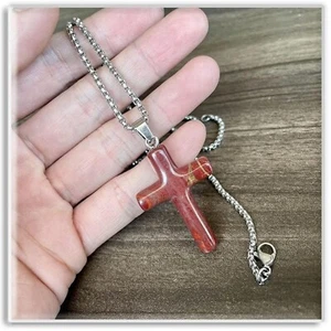 Elegant 925 Sterling Silver Cross Pendant Necklace Valentine's, Birthday Gift - Picture 1 of 38