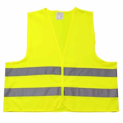 Chaleco de advertencia de coche Premium chaleco antipinchazos amarillo Allflash EN ISO 20471 reflectante Foto 1 de 4