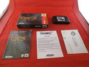 Turok 2: Seeds of Evil (Nintendo 64, 1998) N64 COMPLETE w/ Box manual WORKS #Q1 - Picture 1 of 6