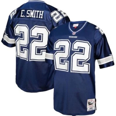 Camiseta EMMITT SMITH 1996 Dallas Cowboys MITCHELL & NESS Throwback LEGACY P-XXL - Imagem 1 de 4